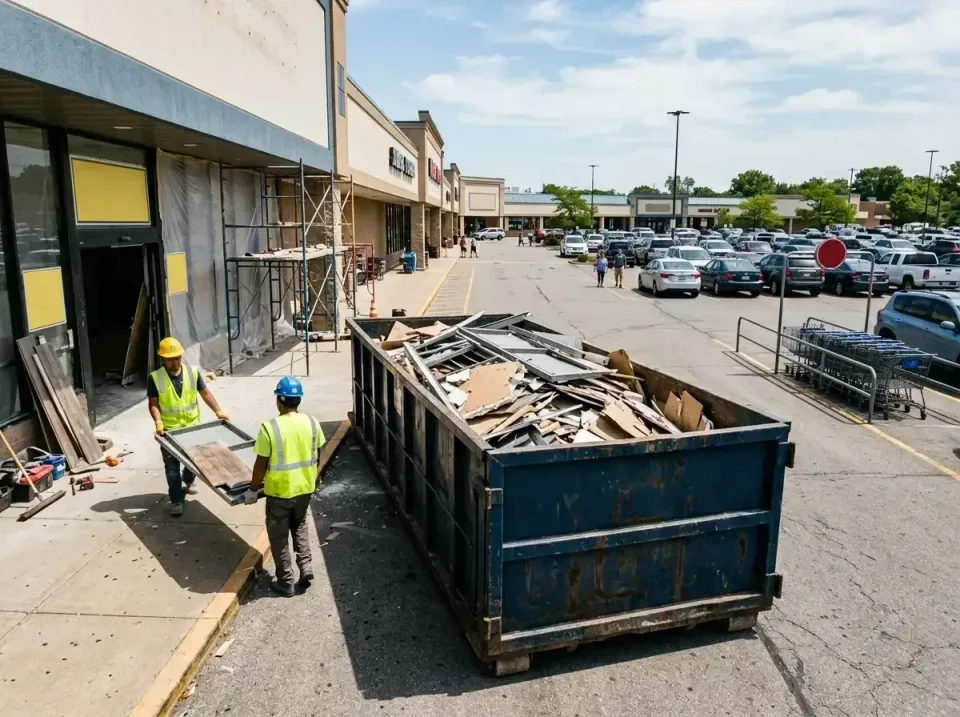 retail-store-renovation-debris-003 — frequently asked questions, Roll-off Dumpster Rentals in Dolton, IL